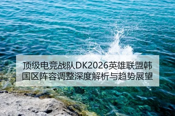 顶级电竞战队DK2026英雄联盟韩国区阵容调整深度解析与趋势展望